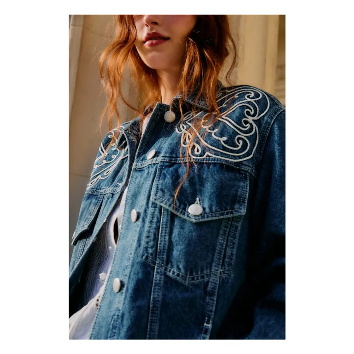 Veste Cornely Denim | Bleu- Image produit n°3