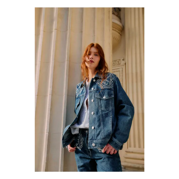 Veste Cornely Denim | Bleu- Image produit n°1