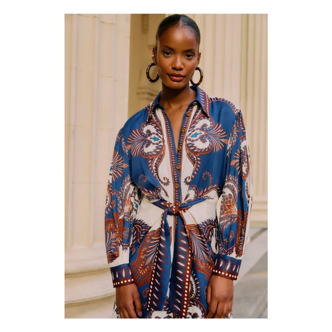 Robe Arabesque | Bleu