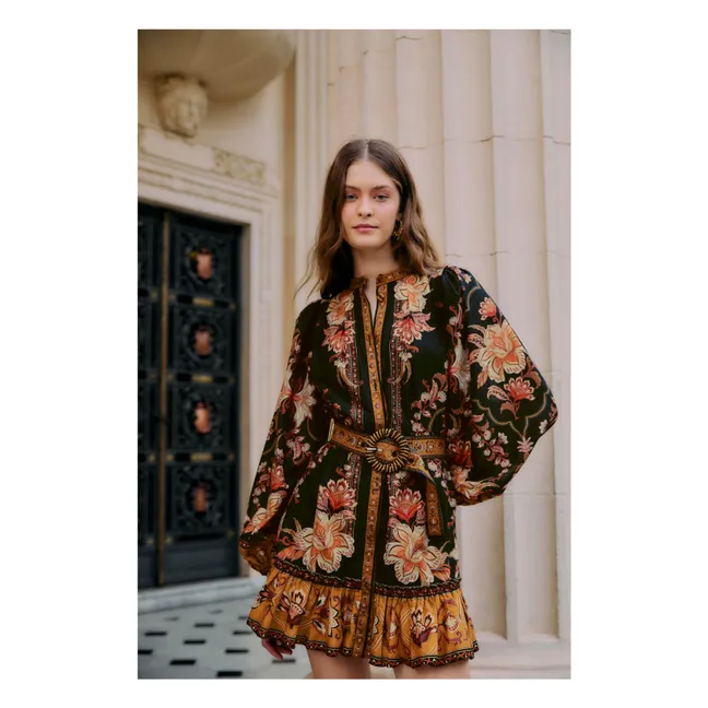 Robe Majestic Garden | Noir