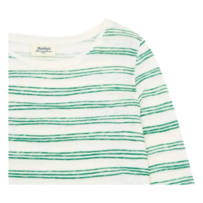 Tango Linen T-shirt | Green