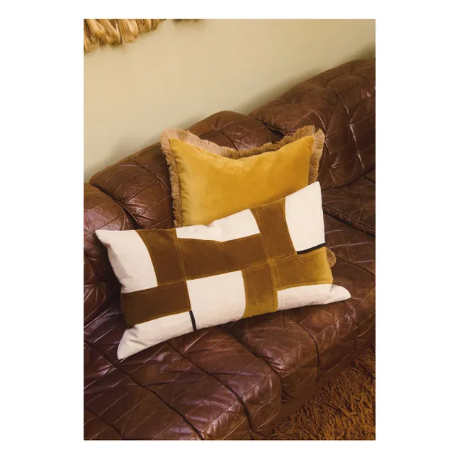 Housse de coussin en velours Julie
