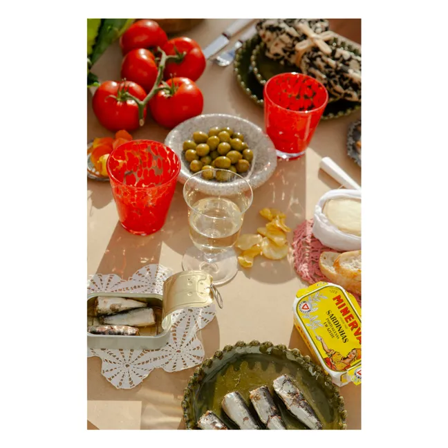 Eden dessert plates - Set of 6 | Green