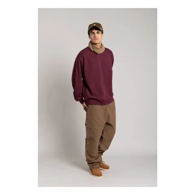 Sweat Bond Coton Bio | Aubergine