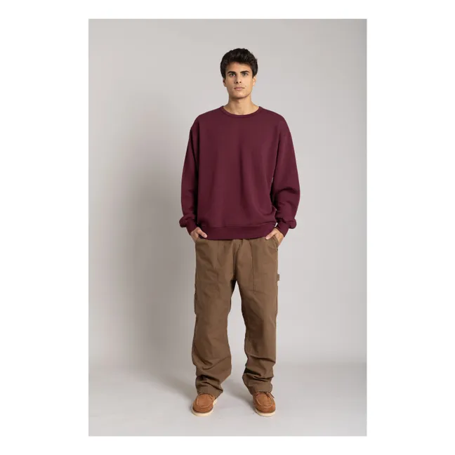 Sweat Bond Coton Bio | Aubergine