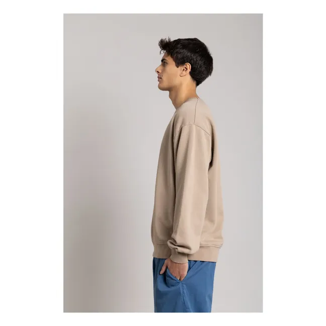 Sweatshirt Bond Bio-Baumwolle | Maulwurfsfarben