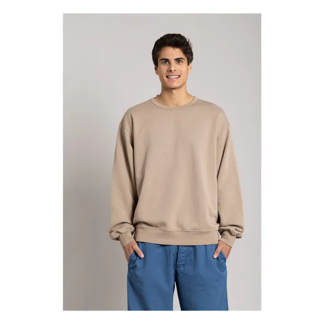 Sweatshirt Bond Bio-Baumwolle | Maulwurfsfarben