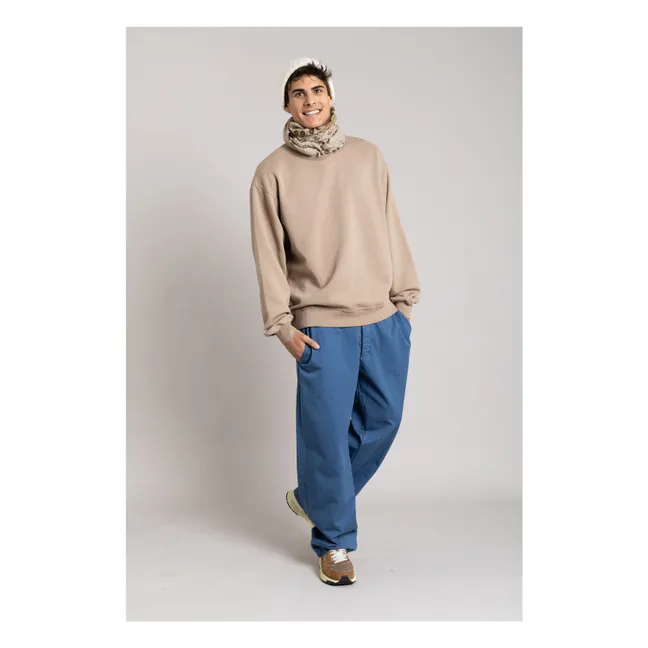 Bond organic cotton sweatshirt | Taupe brown