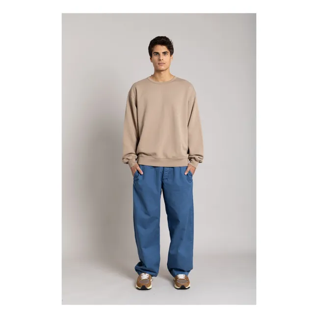 Sweatshirt Bond Bio-Baumwolle | Maulwurfsfarben