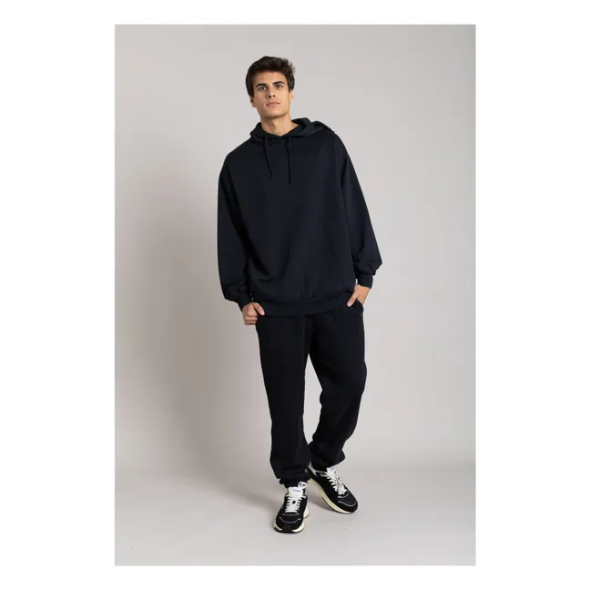 Sudadera Java de algodón orgánico | Negro