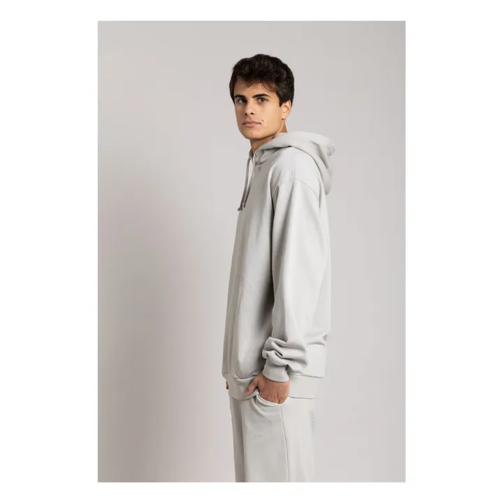 Sweat Java Coton Bio | Gris perle- Image produit n°2