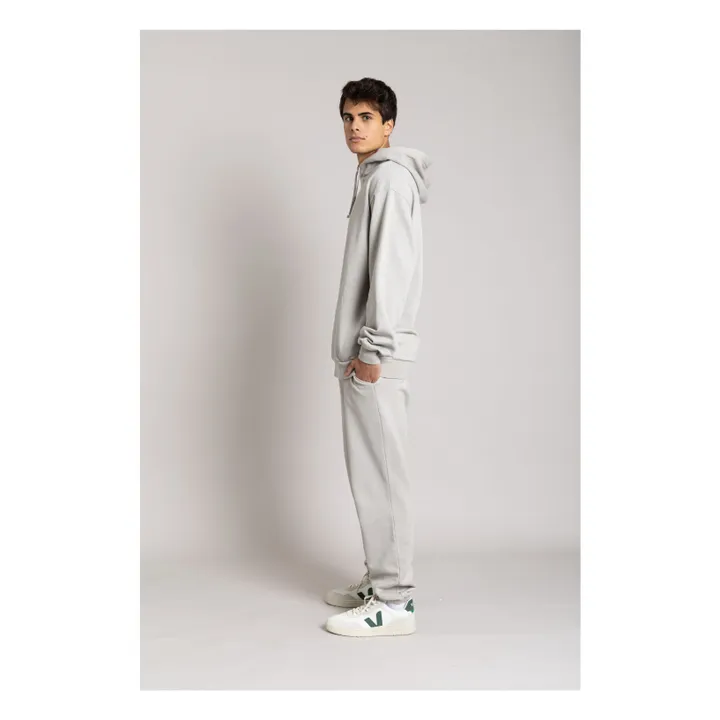 Sweat Java Coton Bio | Gris perle- Image produit n°7