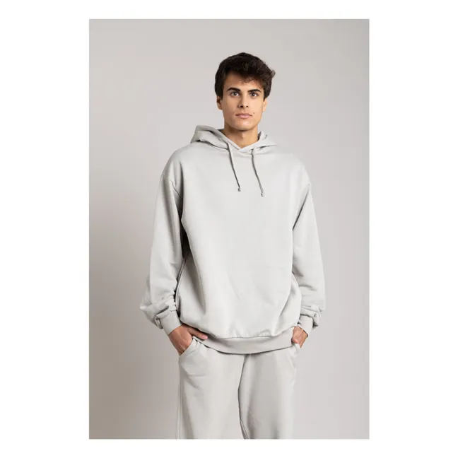 Sudadera Java de algodón orgánico | Gris Perla