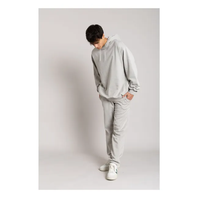 Shuffle Jogger Algodón orgánico | Gris Perla