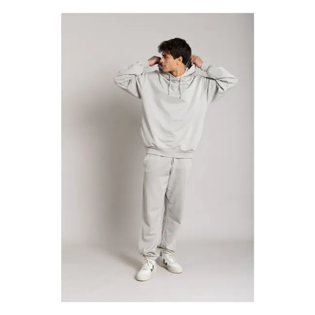 Jogger Shuffle Coton Bio | Gris perle