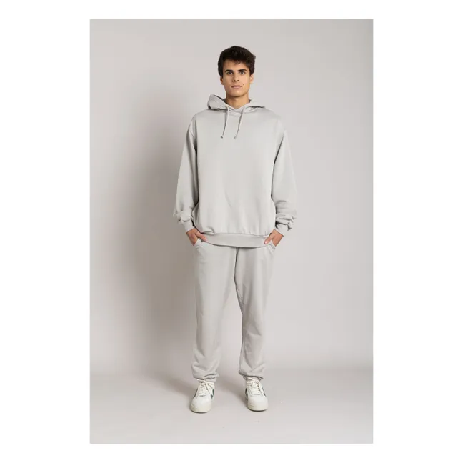 Jogger Shuffle Coton Bio | Gris perle
