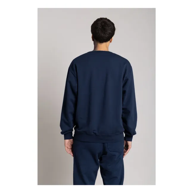 Jogger Shuffle Coton Bio | Bleu marine