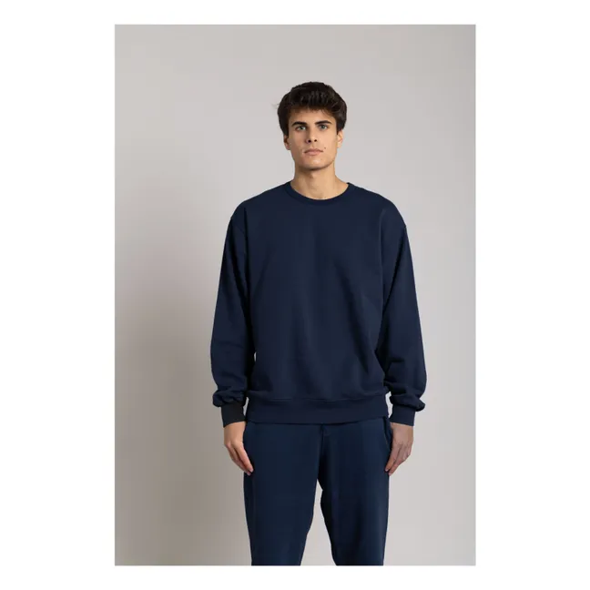 Jogger Shuffle Coton Bio | Bleu marine