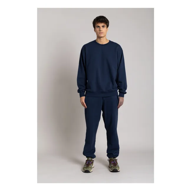 Jogger Shuffle Coton Bio | Bleu marine