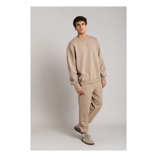 Jogger Shuffle Coton Bio | Taupe