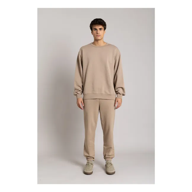 Jogger Shuffle Coton Bio | Taupe