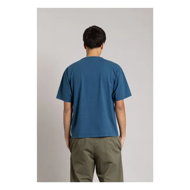 Camiseta Solal de algodón orgánico | Azul