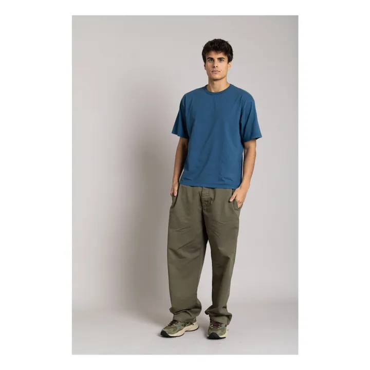 T-shirt Solal Coton Bio | Bleu- Image produit n°8