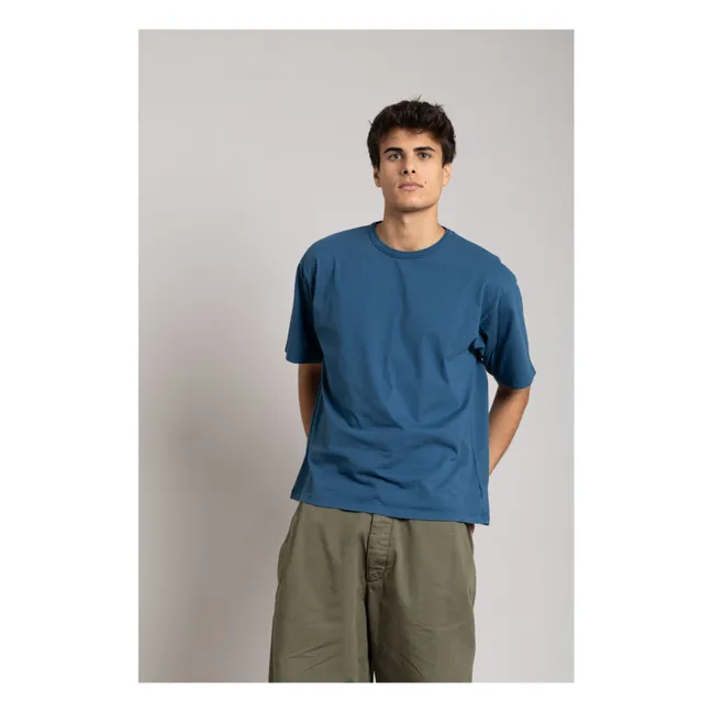 Camiseta Solal de algodón orgánico | Azul