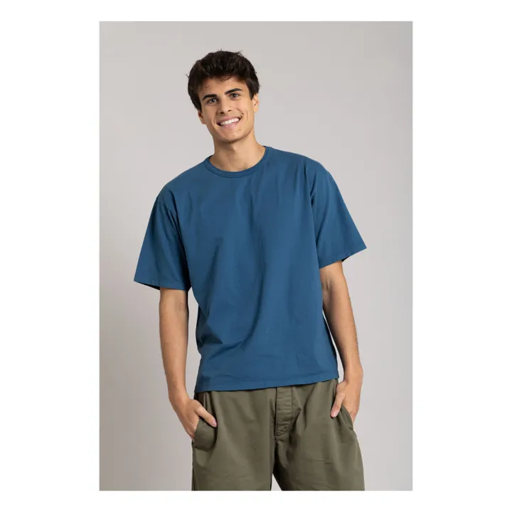 T-shirt Solal Coton Bio | Bleu- Image produit n°1