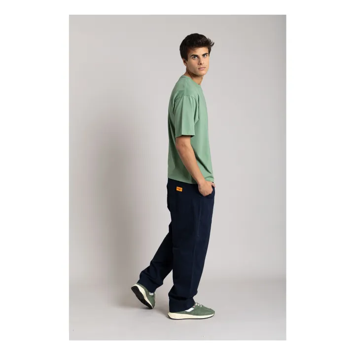 T-shirt Solal Coton Bio | Vert kaki- Image produit n°9