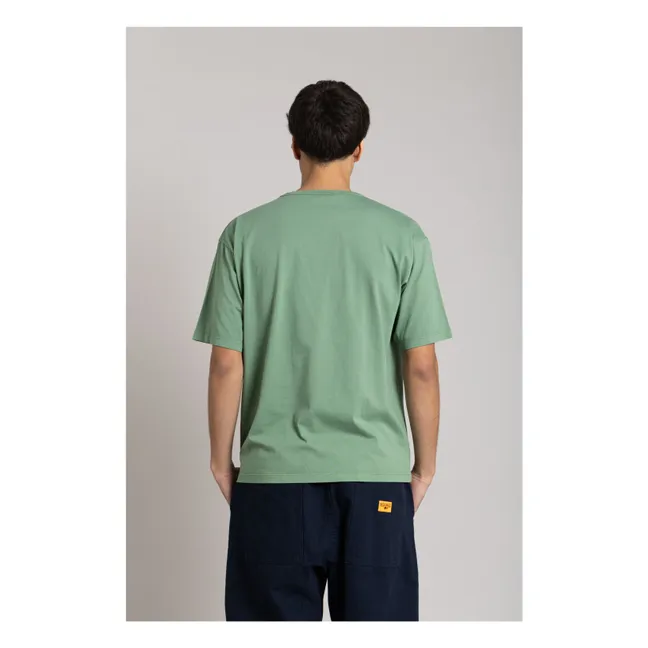 Camiseta Solal de algodón orgánico | Verde Kaki