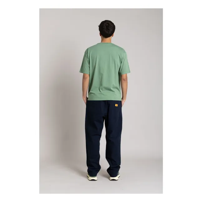 Camiseta Solal de algodón orgánico | Verde Kaki