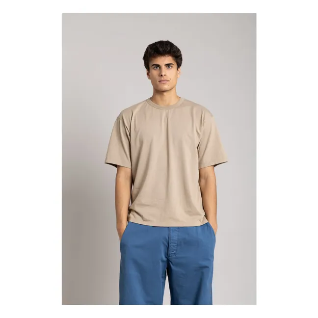 T-shirt Solal Coton Bio | Taupe