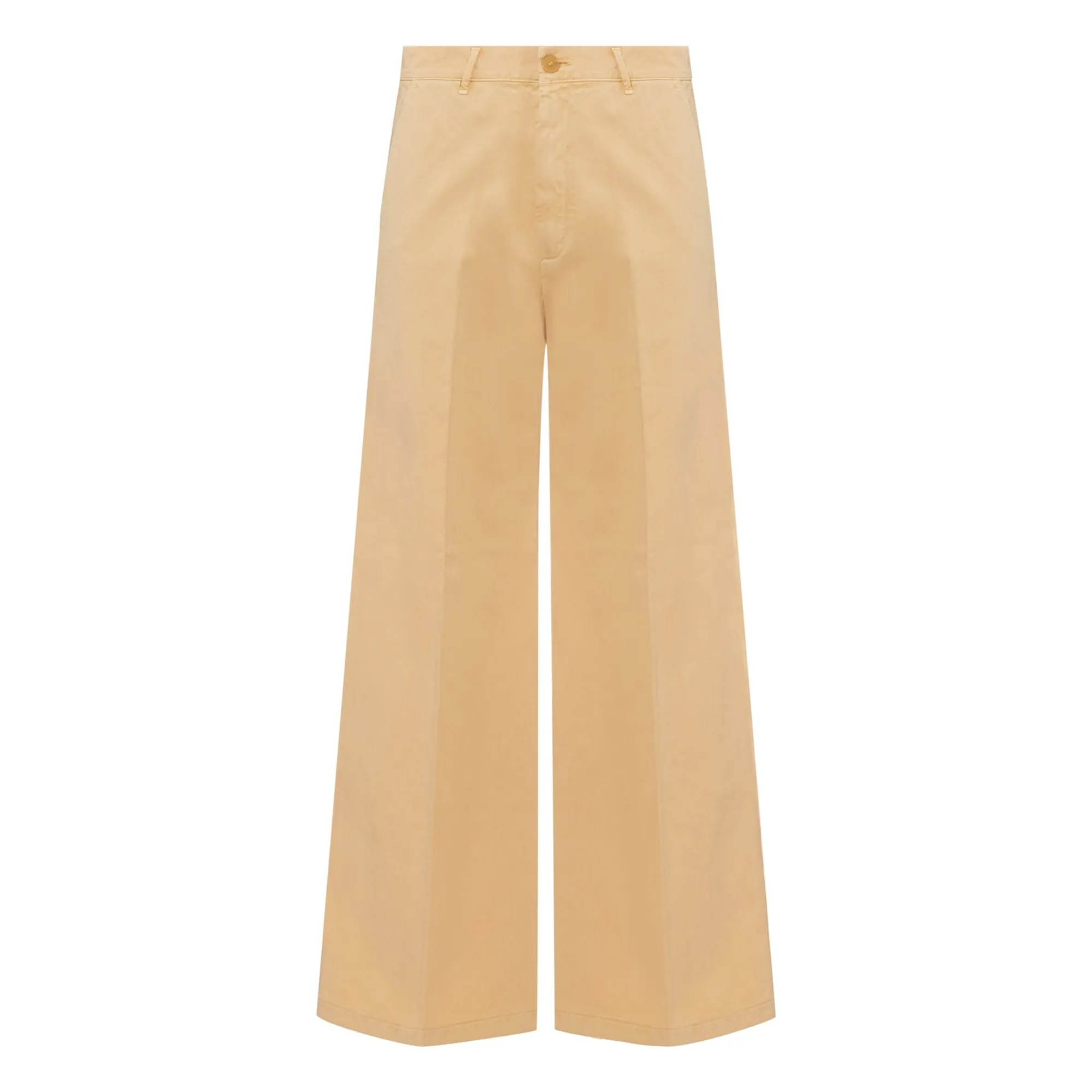 Forte Forte Camel Wide Gabardine Pants