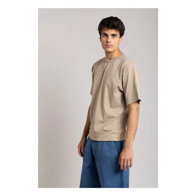 T-shirt Solal Coton Bio | Taupe