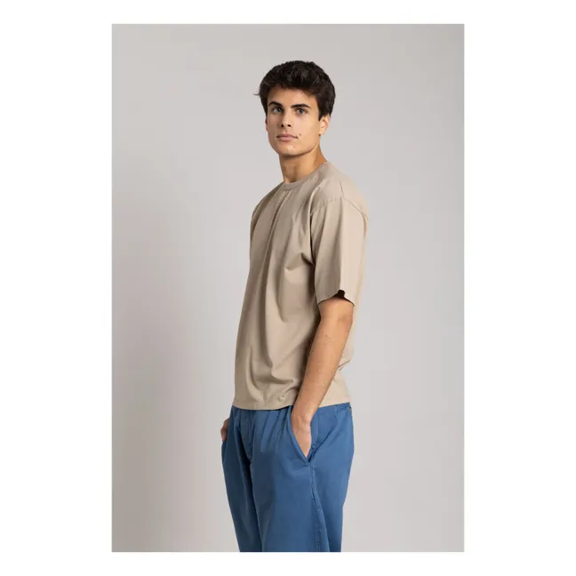 T-shirt Solal Coton Bio | Taupe