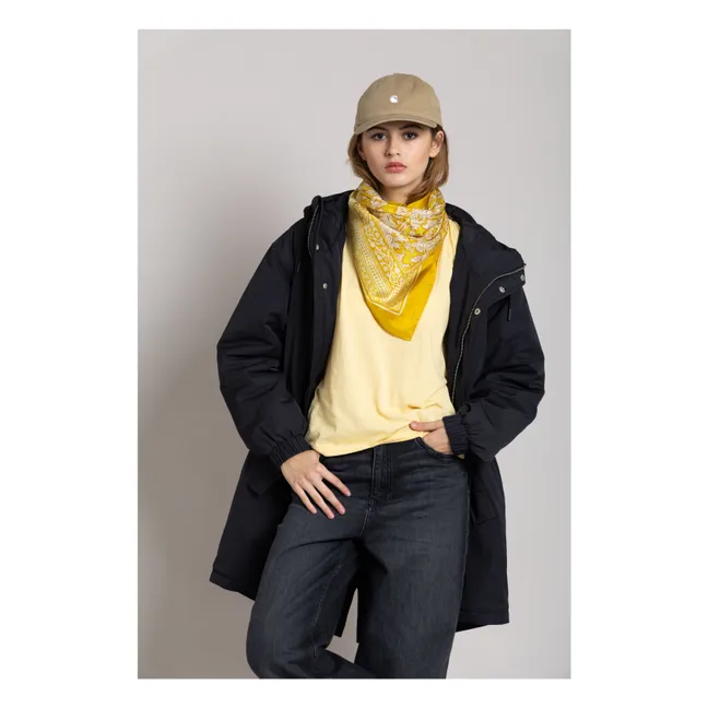 T-shirt in cotone organico Hana | Giallo chiaro