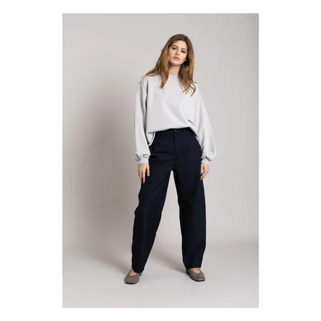 Sweat Bria Coton Bio | Gris perle