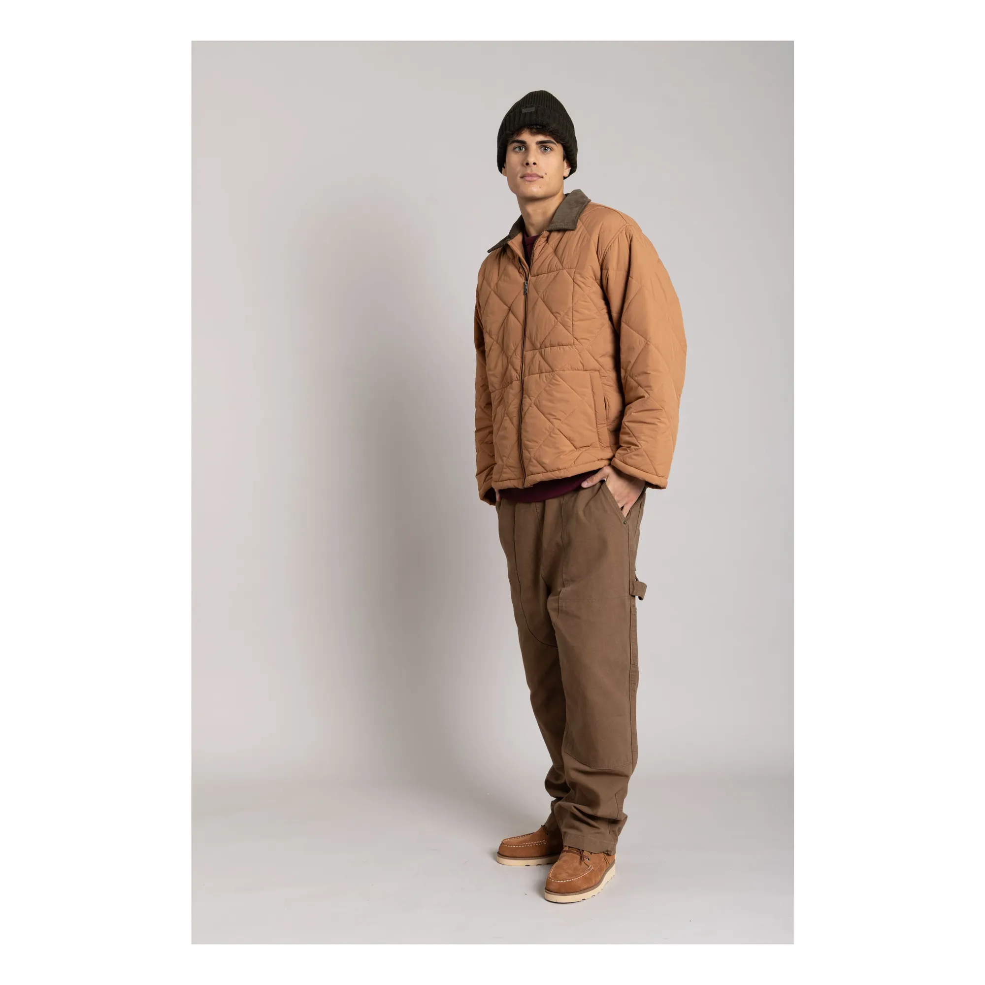 Veste Matelassée Lonzo | Camel- Image produit n°6