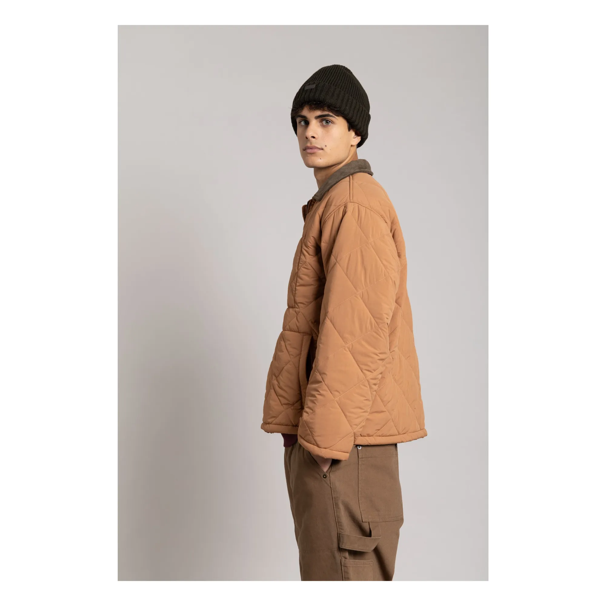 Veste Matelassée Lonzo | Camel- Image produit n°2
