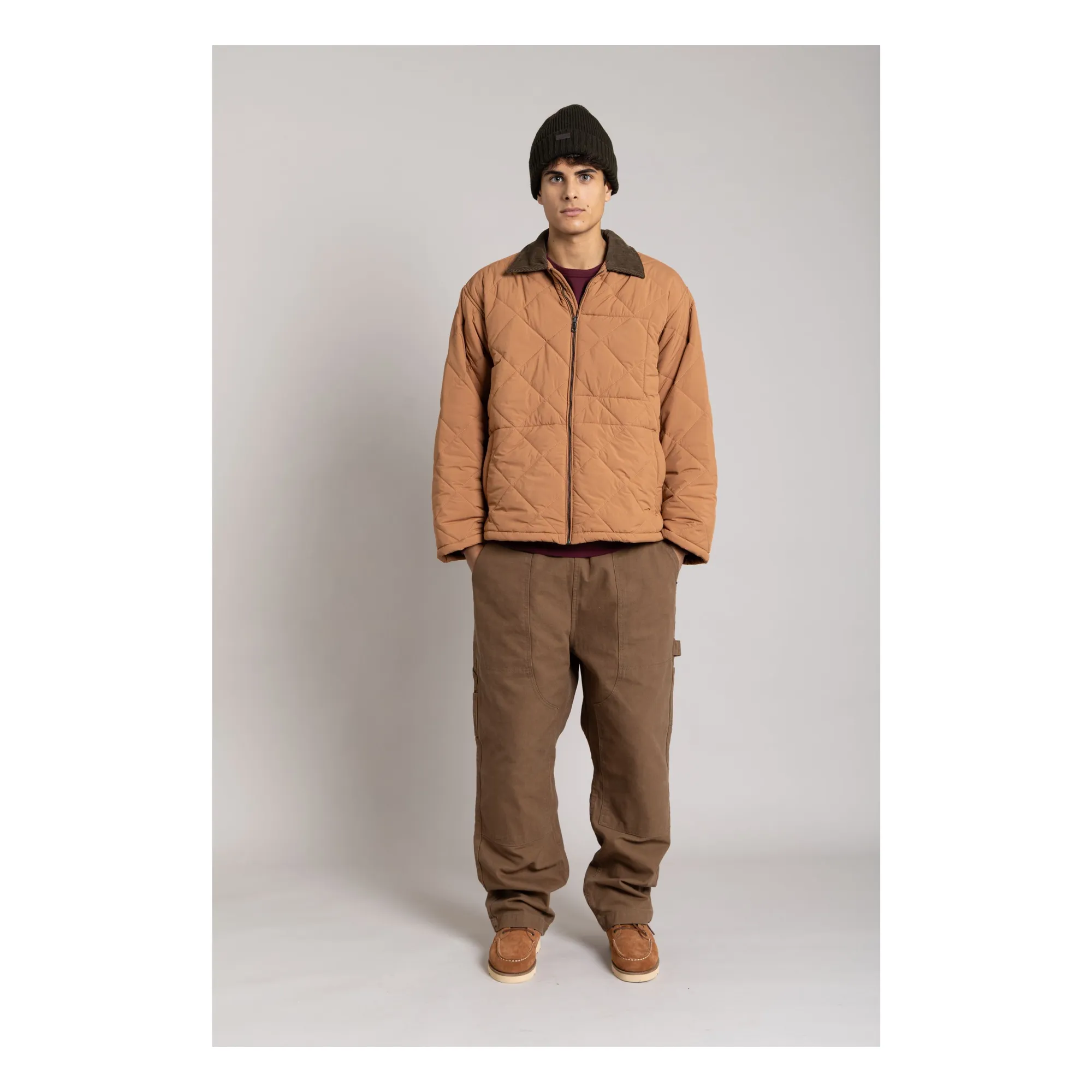 Veste Matelassée Lonzo | Camel- Image produit n°8