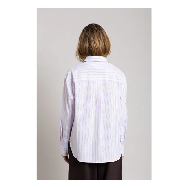 Camisa de rayas Kanel | Lila