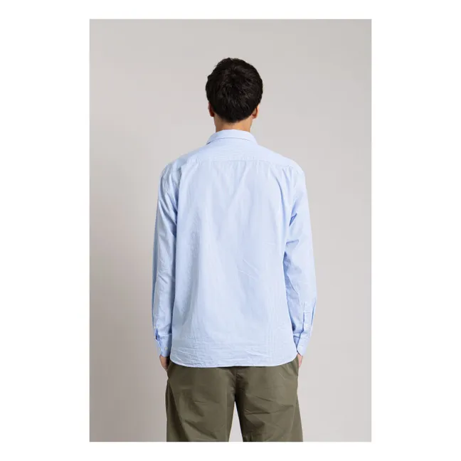 Zola Striped Shirt | Light Blue