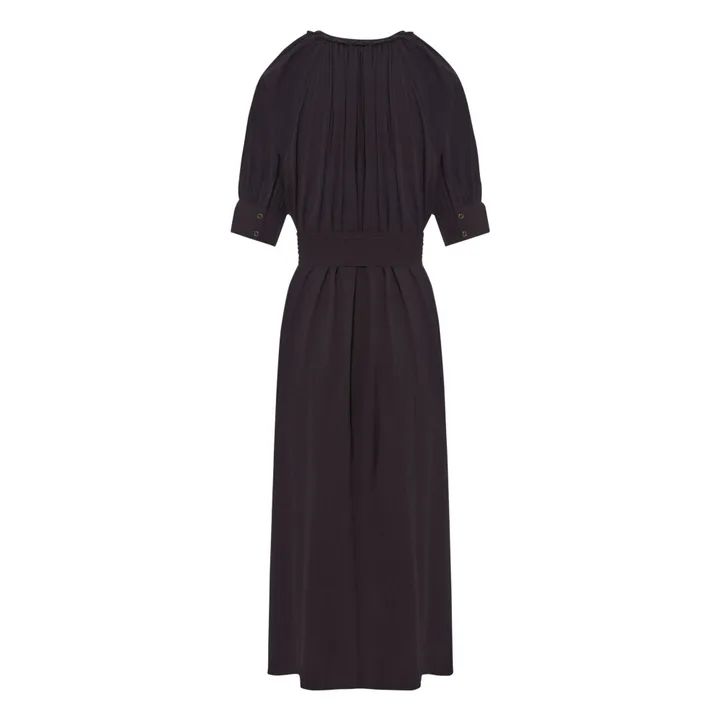 Robe Derek Rayures Dobby | Gris foncé- Image produit n°3