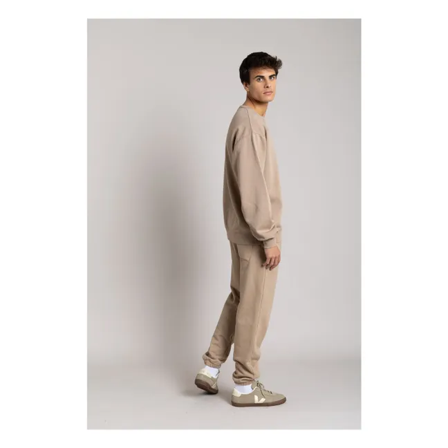 Jogger Shuffle Coton Bio | Taupe