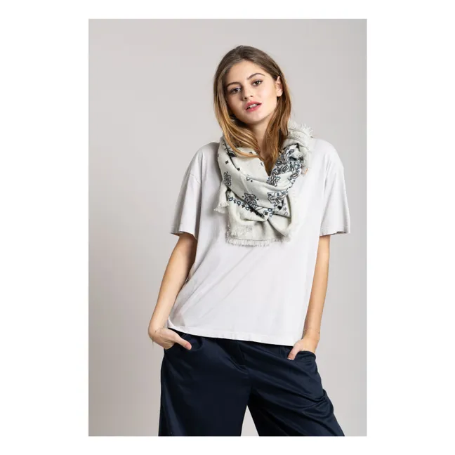 T-shirt Hana Coton Bio | Gris perle