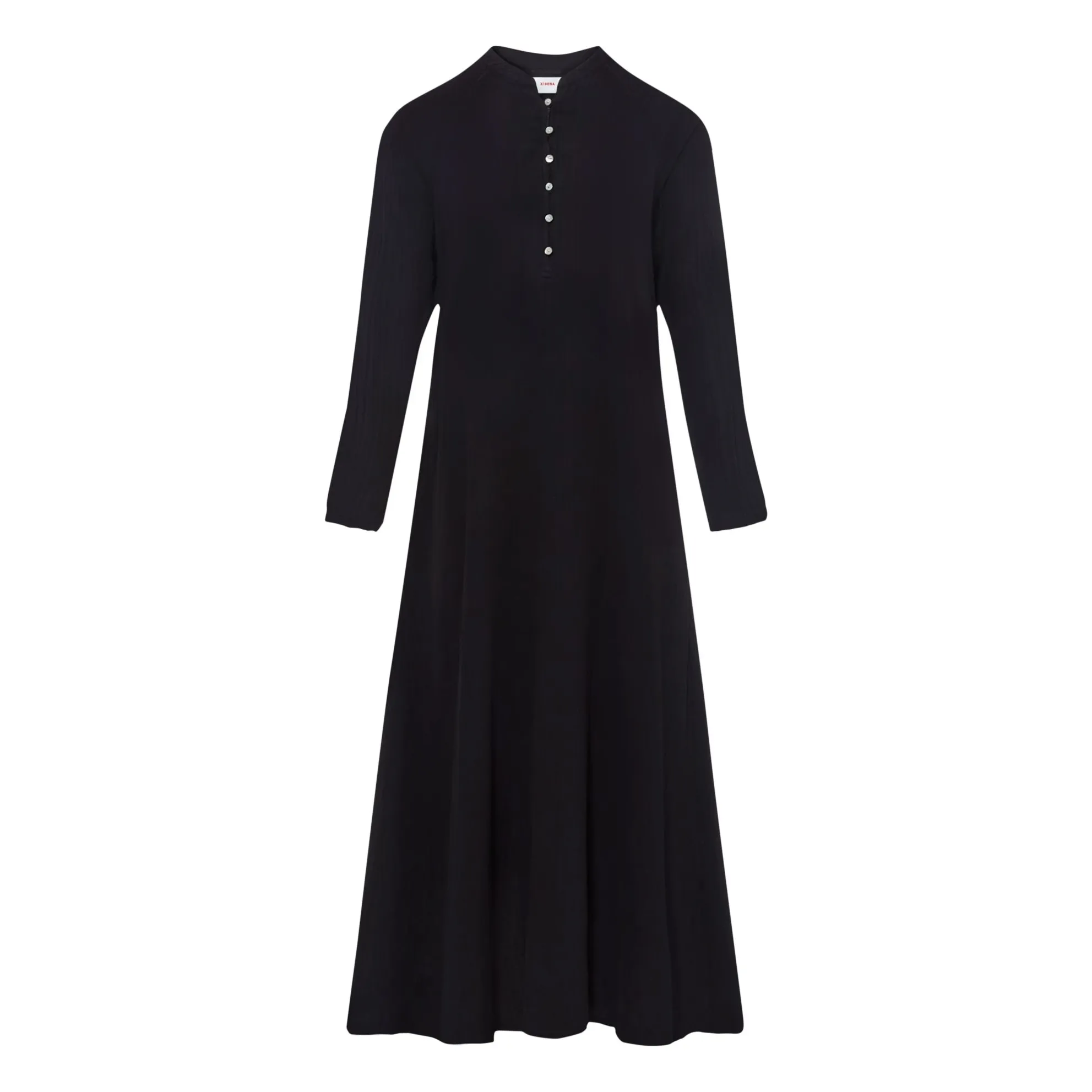 Xirena Black Tabitha Cotton Gauze Dress