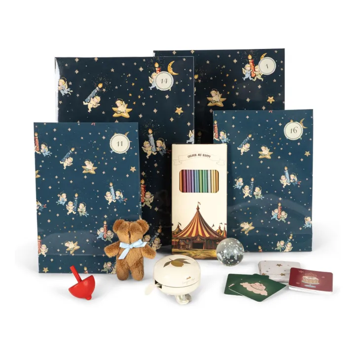 Calendrier de l'avent | Bleu nuit- Image produit n°0