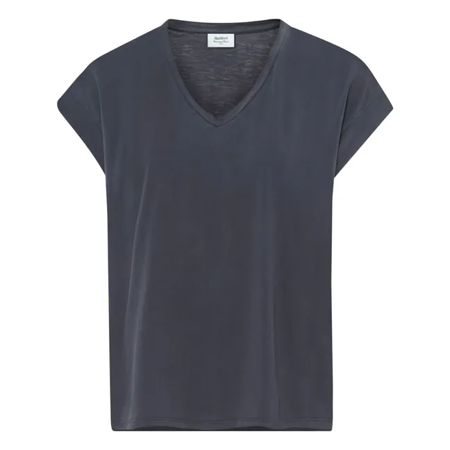 T-shirt Toshi Lyocell | Gris graphite