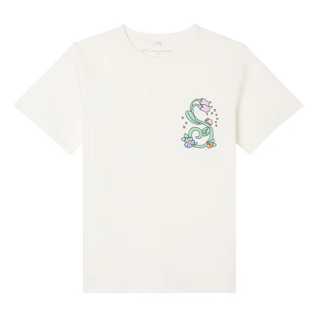 T-shirt Fleurs | Ivoire